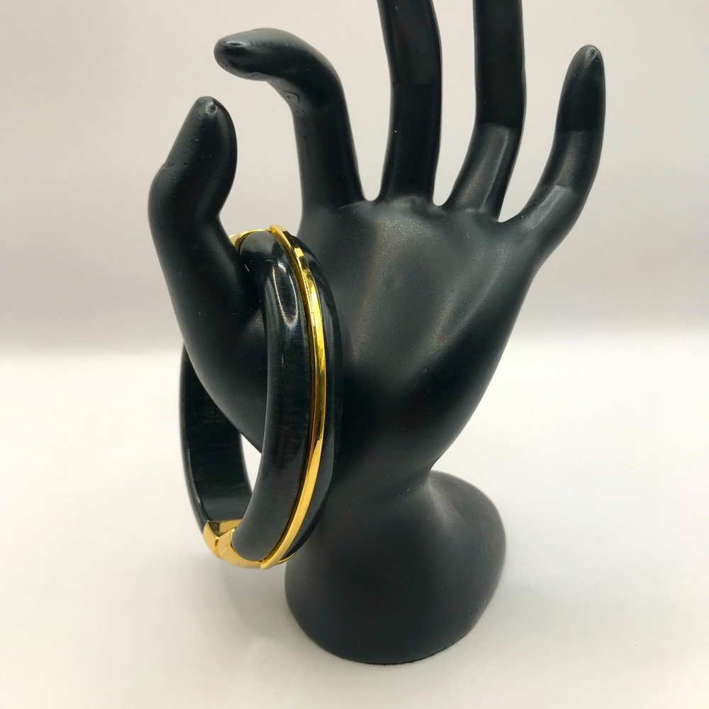 Kara Ross Black Label By Chico’s Hinged Bangle Bracelet